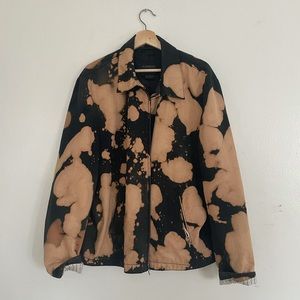 Custom Bleach stained Express Jacket